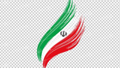 وکتور png پرچم ایران 19