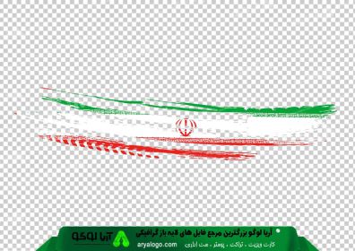 وکتور png پرچم ایران 23