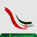 وکتور png پرچم ایران 26