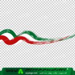 وکتور png پرچم ایران 8