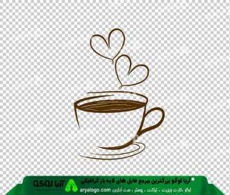 وکتور png کافه و قهوه 23