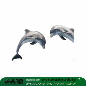 وکتور png دلفین کد 95