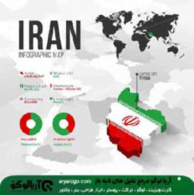 وکتور png پرچم ایران کد 32