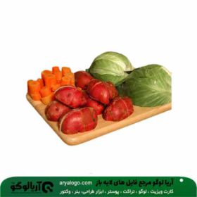وکتور png سبزیجات کد 62