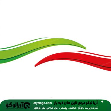 وکتور png پرچم ایران کد 17