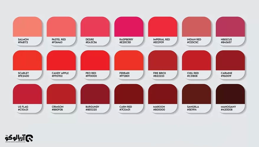 روانشناسی رنگ در طراحی لوگو + بررسی 6 رنگ اصلی