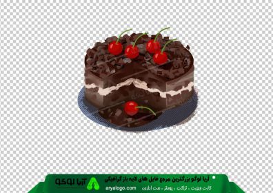 عکس png کیک شکلاتی
